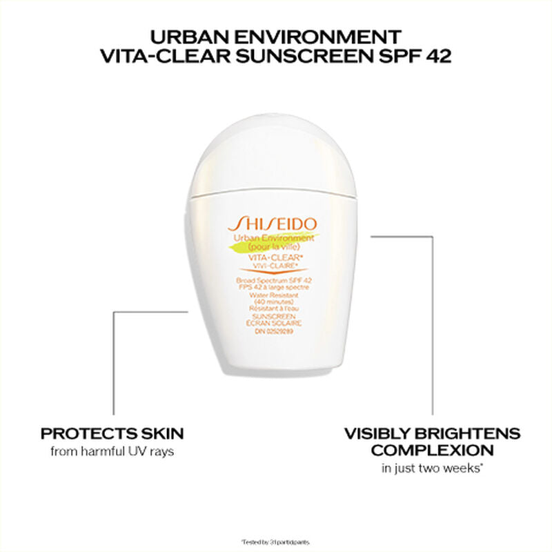 Shiseido Sun - Urban Environment Vita-Clear Sunscreen SPF42
