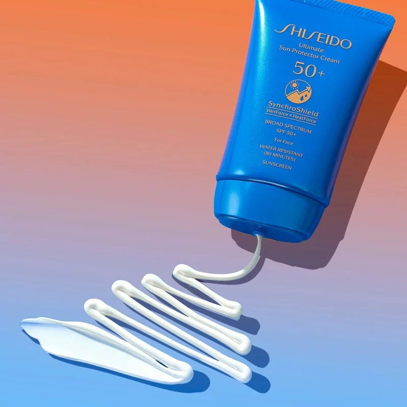 Shiseido Sun - Ultra Sun Protector Cream SPF50+ Sunscreen