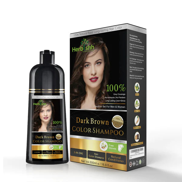 Dark Brown Hair Color Shampoo