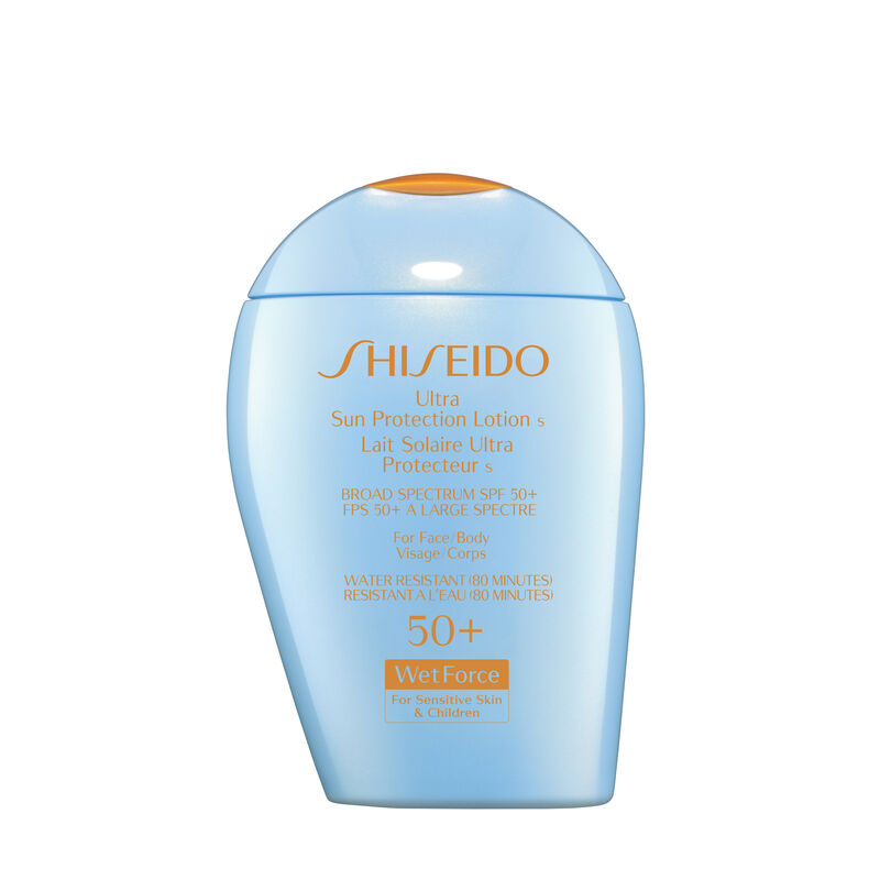Shiseido Sun - Ultra Sun Protection Lotion WetForce for Sensitive Skin and Children SPF 50+